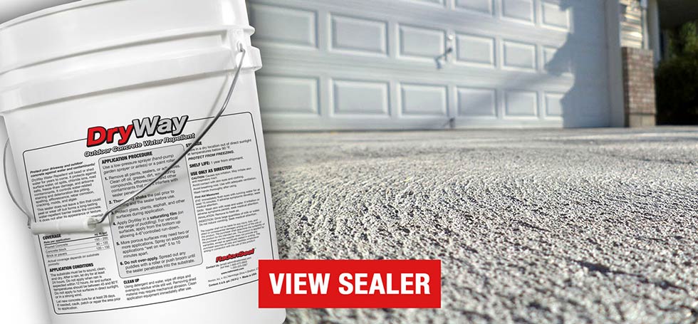 Seal Your Concrete, Basement, Driveway, Bricks | RadonSeal