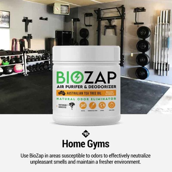 BioZap Air Purifier & Deodorizer - Home Gyms