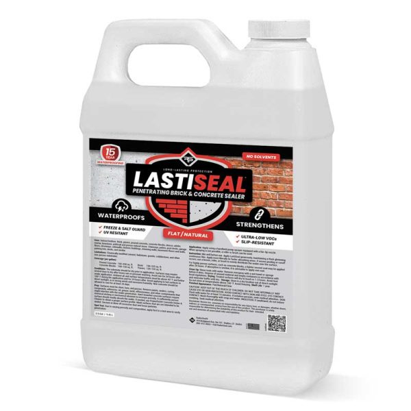 LastiSeal Penetrating Brick & Concrete Sealer | 2.5 Gals | Flat/Natural